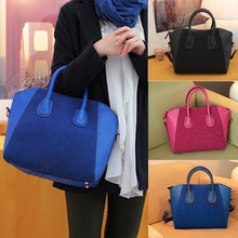 Load image into Gallery viewer, Fashion Women Handbags PU Leather Frosted