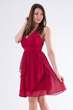 Cargar imagen en el visor de la galería, EVA &amp; LOLA DRESS burgundy 58005-3