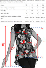 Load image into Gallery viewer, 201-2 Airy blouse with two pockets - black + leaves