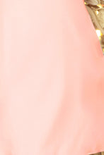 Load image into Gallery viewer, Numoco 217-4 NEVA Trapezoidal dress with flared sleeves - pastel pink