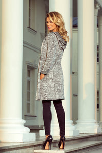 Numoco 218-1 Coat with hood and pockets - city