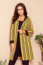 Load image into Gallery viewer, Numoco 218-2 Coat with hood and pockets - braid