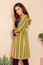 Load image into Gallery viewer, Numoco 218-2 Coat with hood and pockets - braid