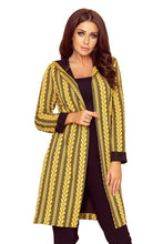 Load image into Gallery viewer, Numoco 218-2 Coat with hood and pockets - braid