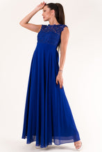 Charger l&#39;image dans la galerie, EVA &amp; LOLA DRESS ROYAL BLUE 60005-5