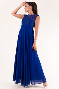 EVA & LOLA DRESS ROYAL BLUE 60005-5