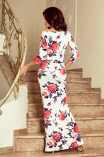 Load image into Gallery viewer, Numoco 220-4 MAXI sporty dress - big red flowers
