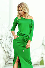 Load image into Gallery viewer, 220-7 MAXI sporty dress - green