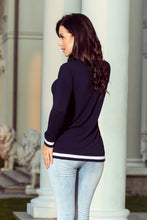 Load image into Gallery viewer, Numoco 222-1 Comfortable sweatshirt - navy blue