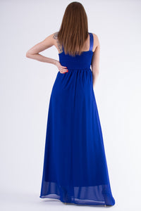 EVA & LOLA DRESS ROYAL BLUE 58001-3