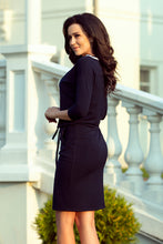 Load image into Gallery viewer, 224-1 Sporty dress with a welt - dark blue