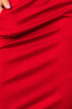 Load image into Gallery viewer, 225-3 RAYA Dress with bare shoulders - Red