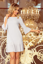 Load image into Gallery viewer, 228-6 LUCY - pleated comfortable dress - grey
