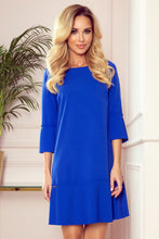 Load image into Gallery viewer, Numoco 228-8 LUCY - pleated comfortable dress - Royal Blue