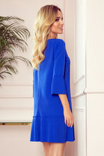 Load image into Gallery viewer, Numoco 228-8 LUCY - pleated comfortable dress - Royal Blue
