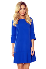 Load image into Gallery viewer, Numoco 228-8 LUCY - pleated comfortable dress - Royal Blue