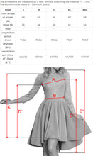 Load image into Gallery viewer, Numoco 231-1 OLIVIA - asymmetrical dress with lace - burgundy color