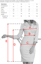 Load image into Gallery viewer, Numoco 237-1 KELLY Elegant dress with a neckline - LILA