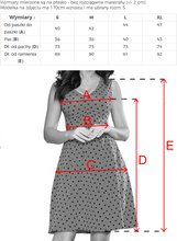Load image into Gallery viewer, Numoco 238-1 BETTY flared dress - red + polka dots