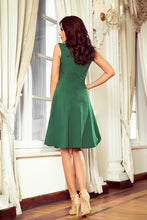 Load image into Gallery viewer, Numoco 239-1 INEZ trapezoidal dress - green