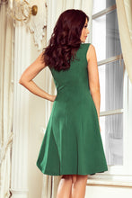 Load image into Gallery viewer, Numoco 239-1 INEZ trapezoidal dress - green