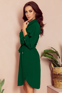 Numoco 258-2 BROOKE Shirt dress - green