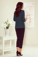 Load image into Gallery viewer, Numoco 259-2 Blouse with buttons - green