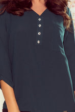Load image into Gallery viewer, Numoco 259-2 Blouse with buttons - green
