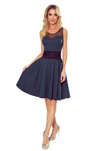 Load image into Gallery viewer, Numoco 261-2 RICA Dress with tulle inserts - green