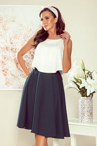 Numoco 267-3 Wide blouse - ecru