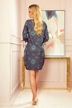 Load image into Gallery viewer, Numoco 281-5 SOPHIE Comfortable Oversize dress - green mandalas