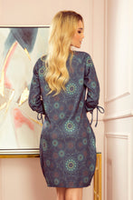 Load image into Gallery viewer, Numoco 281-5 SOPHIE Comfortable Oversize dress - green mandalas