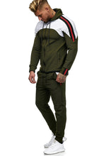 Cargar imagen en el visor de la galería, SWEAT SUIT MAN- KHAKI  52006-1