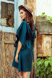 Numoco 287-2 SOFIA Butterfly dress - green