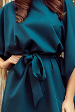 Load image into Gallery viewer, Numoco 287-2 SOFIA Butterfly dress - green