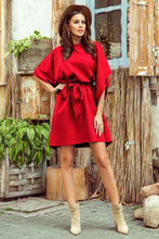 Charger l&#39;image dans la galerie, Numoco 287-3 SOFIA Butterfly dress - red