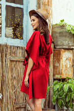 Charger l&#39;image dans la galerie, Numoco 287-3 SOFIA Butterfly dress - red
