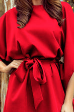 Charger l&#39;image dans la galerie, Numoco 287-3 SOFIA Butterfly dress - red