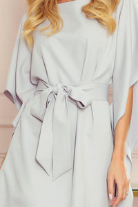 Numoco 287-5 SOFIA Butterfly dress - grey