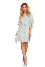 Load image into Gallery viewer, Numoco 287-5 SOFIA Butterfly dress - grey