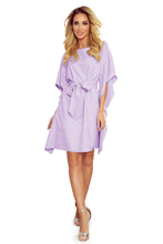 Cargar imagen en el visor de la galería, Numoco 287-8 SOFIA Butterfly dress - bright heather