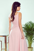 Load image into Gallery viewer, Numoco 299-2 CHIARA elegant maxi dress with straps - dirty pink