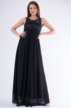 Load image into Gallery viewer, EVA &amp; LOLA DRESS ROYAL BLACK 58001-4