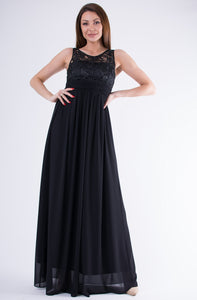 EVA & LOLA DRESS ROYAL BLACK 58001-4