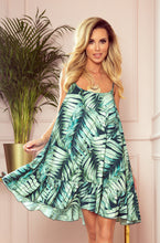 Load image into Gallery viewer, Numoco 302-1 BEATRICE A strappy dress with green leaves