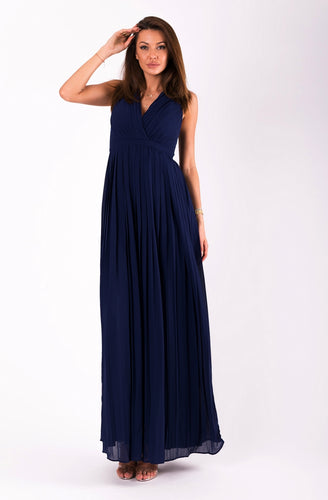 EVA&LOLA  DRESS NAVY BLUE 51002-2