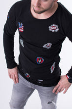 Load image into Gallery viewer, BLOUSE - BLACK 27012-1