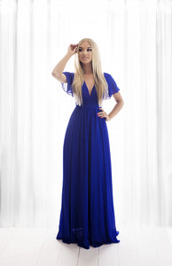 SENAT SENSITIVE DRESS ROYAL BLUE 64007-3