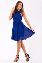 Load image into Gallery viewer, EVA&amp;LOLA  DRESS COBALT 46037-2