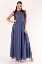 Charger l&#39;image dans la galerie, EVA &amp; LOLA DRESS BLUE 60005-7